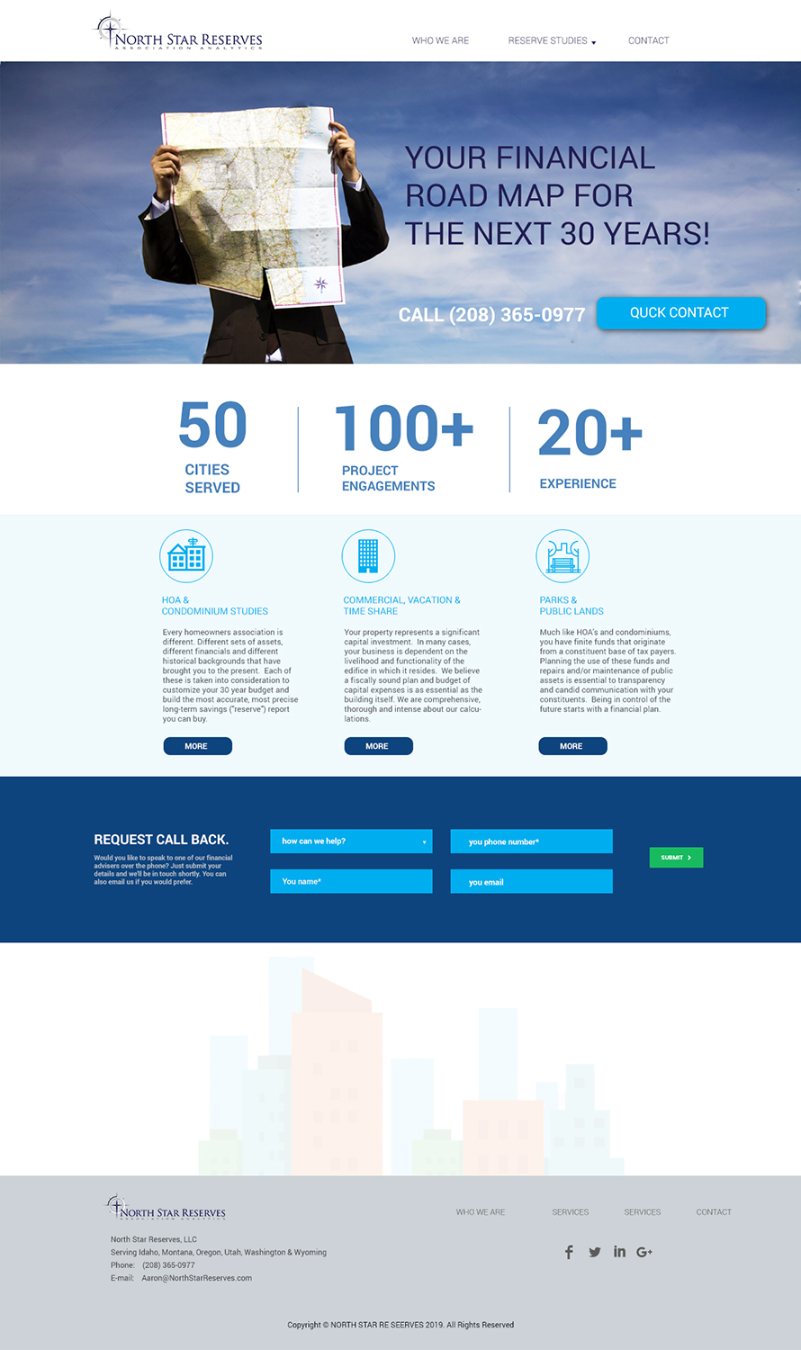 Web Design by ColorDrops for Amy Boyack | Design #21402331