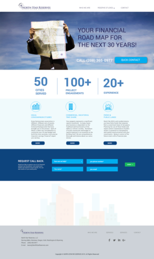 Web Design by ColorDrops for Amy Boyack | Design: #21402331