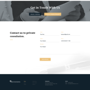 Web Design by aveef for Amy Boyack | Design: #21423227