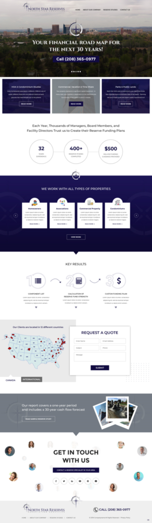 Web Design by pb for Amy Boyack | Design: #21378571