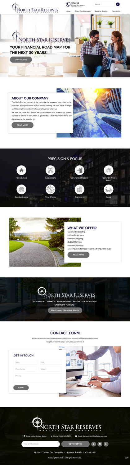 Web Design by pb for Amy Boyack | Design #21378573