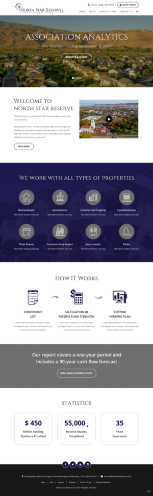 Web Design by pb for Amy Boyack | Design: #21378574