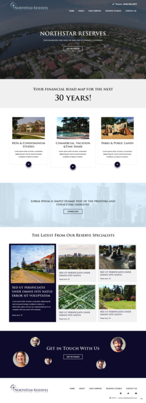Web Design by pb for Amy Boyack | Design: #21378579