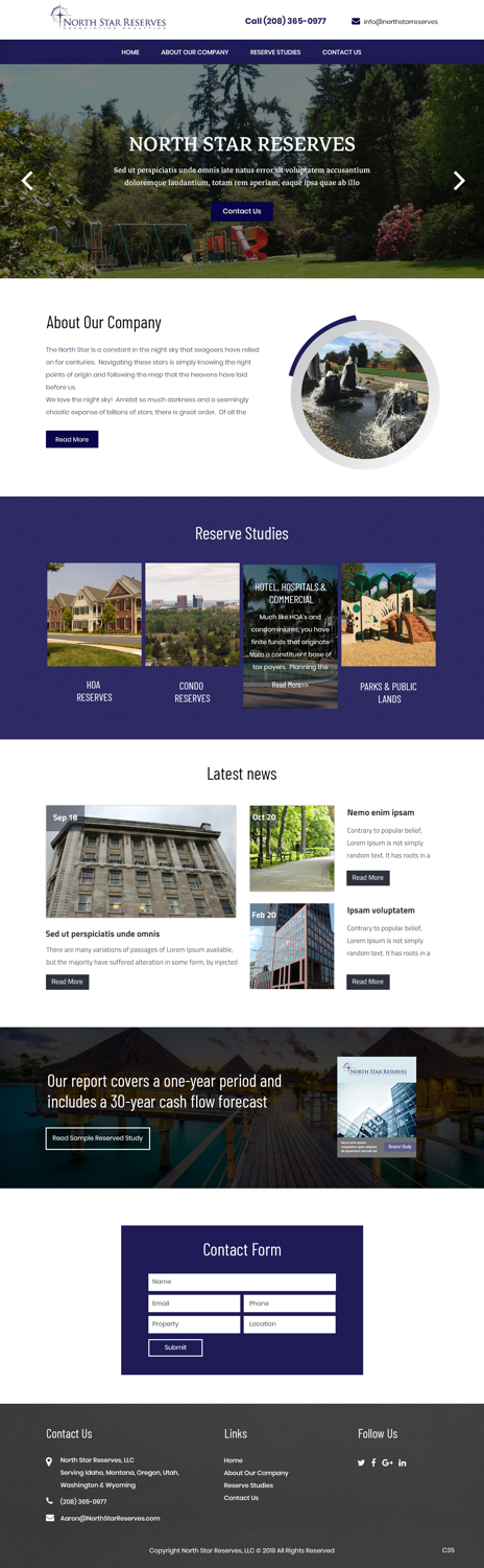 Web Design by pb for Amy Boyack | Design #21378581