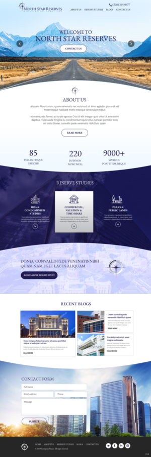 Web Design by pb for Amy Boyack | Design: #21378583