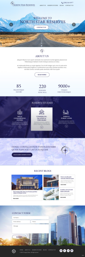 Web Design by pb for Amy Boyack | Design: #21378585