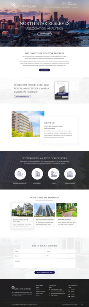 Web Design by pb for Amy Boyack | Design: #21390152