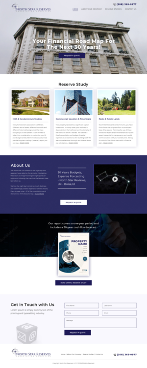 Web Design by Sujit Banerjee for Amy Boyack | Design: #21388435