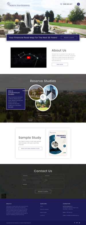 Web Design by Sujit Banerjee for Amy Boyack | Design: #21388437