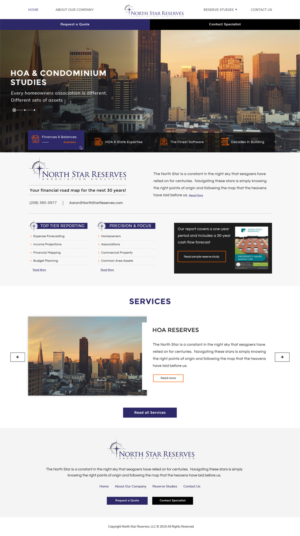 Web Design by Sujit Banerjee for Amy Boyack | Design: #21405125