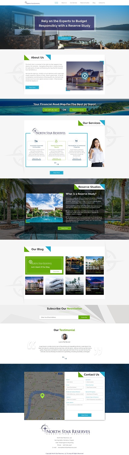 Web Design by Pram Shaw for Amy Boyack | Design #21396031