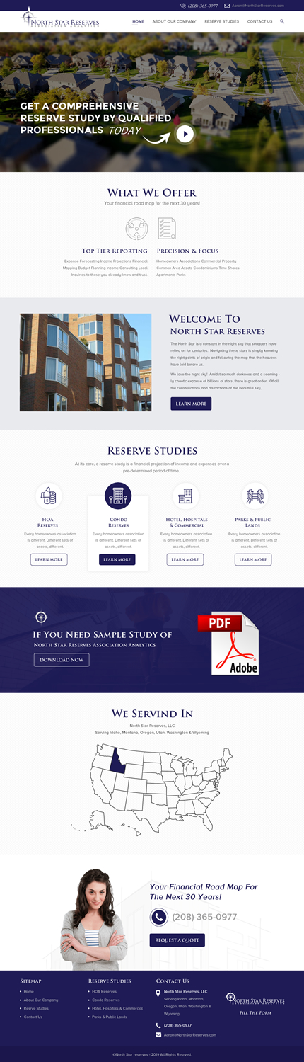Web Design by rightway for Amy Boyack | Design #21389970