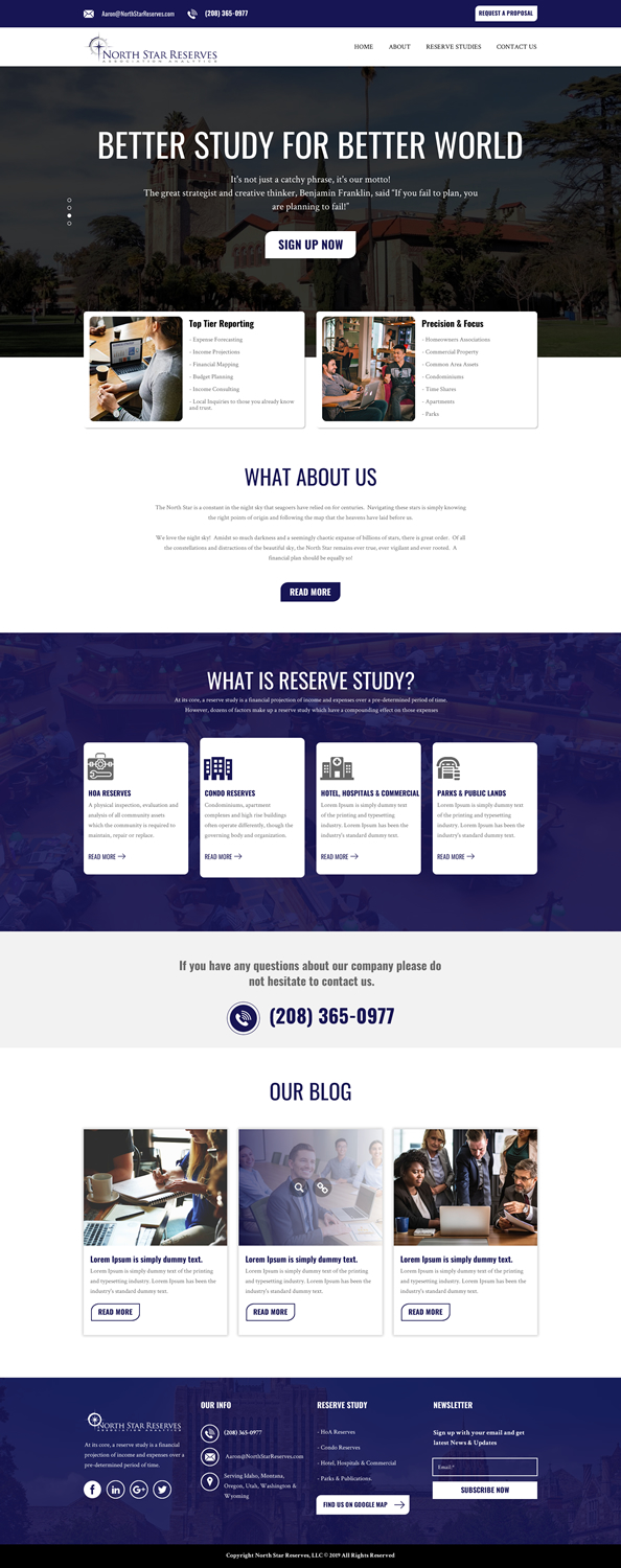 Web Design by rightway for Amy Boyack | Design #21389980