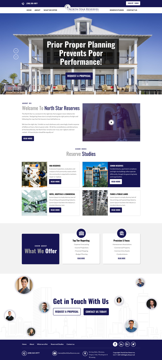 Web Design by rightway for Amy Boyack | Design #21389982
