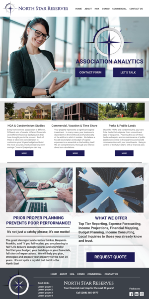 Web Design by design.bb for Amy Boyack | Design: #21388741