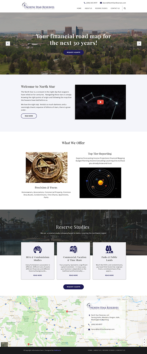 Web Design by Da Miracle for Amy Boyack | Design #21410731