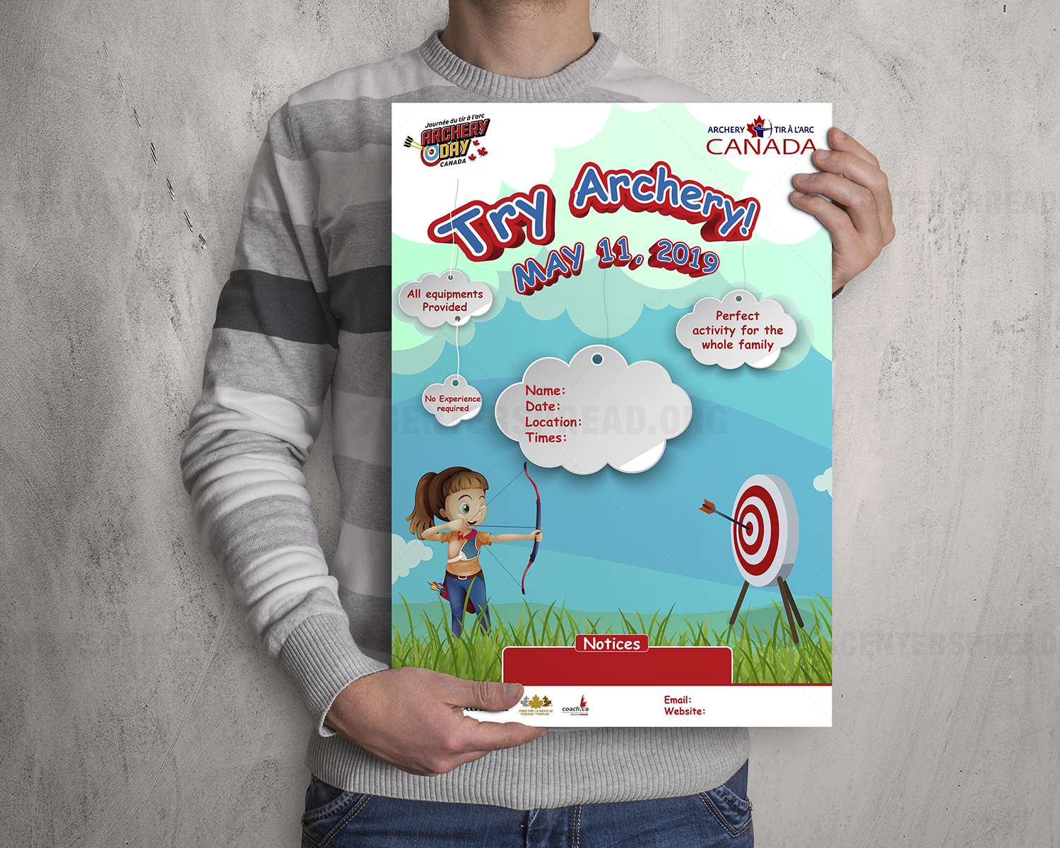 Poster Design by CENTERSPREAD for this project | Design #21405949