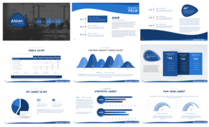 PowerPoint Design by MvE for Influence Tech | Design: #21480799