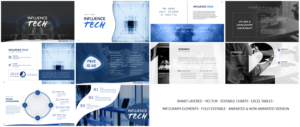PowerPoint Design by MvE for Influence Tech | Design: #21491912
