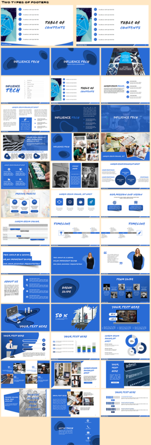 Influence Tech - pioneers of next generation consulting!  | Diseño de PowerPoint por IndreDesign