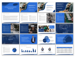 PowerPoint Design by visiondesignart for Influence Tech | Design #21477781