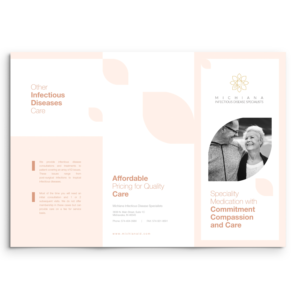 Clinic Brochure for Infectious Disease Specialty Clinic | Flyer Design by M K G