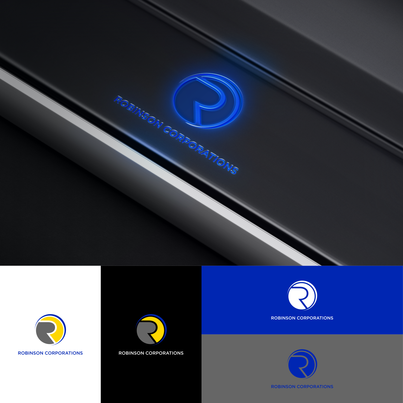 Logo Design by Resti Widayanti for Robinson Corporations | Design #21390960