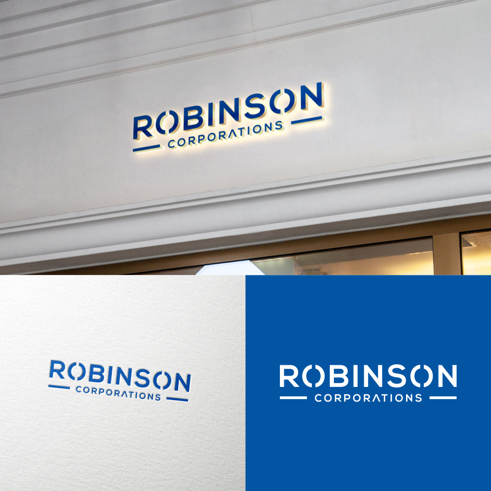 Logo Design by rinaldoajigunadi 2 for Robinson Corporations | Design #21384174
