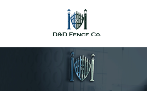 D&D Fence Co. (would be willing to drop the Co. if it looks cleaner without it) | Logo Design by MT
