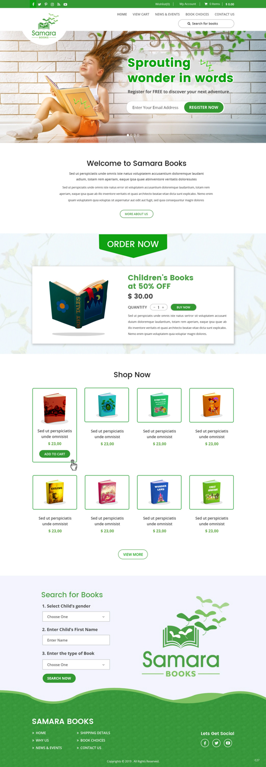 Web Design by pb for this project | Design #21390036