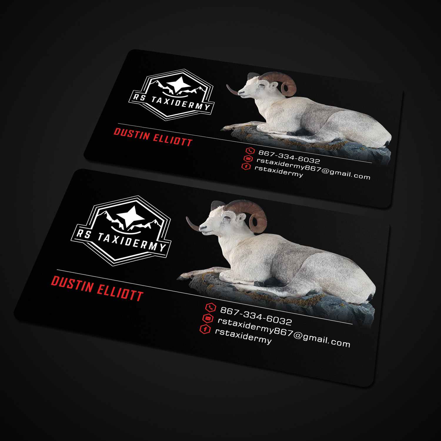 Design de Carte de Visite par Sandaruwan pour RS Taxidermy  | Design #21390963