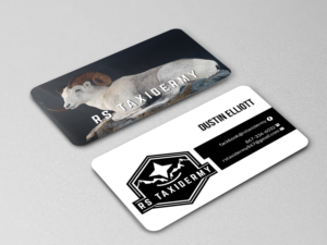Business Card Design by Creations Box 2015 for RS Taxidermy  | Design: #21386074