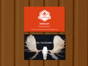 Business Card Design by Creations Box 2015 for RS Taxidermy  | Design: #21386077