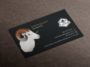 Diseño de Tarjeta de Presentación por haru_ichiban para RS Taxidermy  | Diseño: #21394482