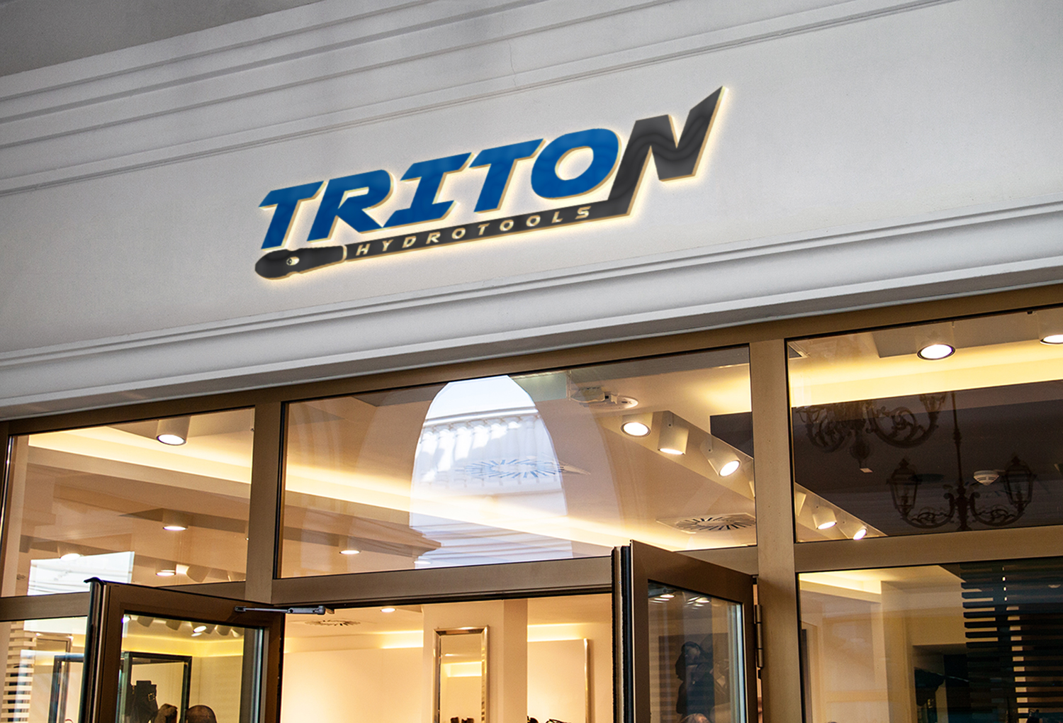 Logo Design by Deziners Zone for Triton HydroTools | Design #21389150
