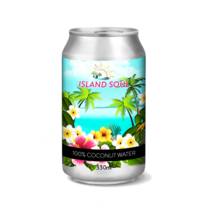 Can Design for Coconut Water Brand | Graphic Design by tarokun