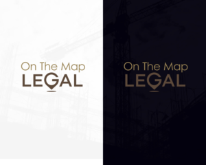 On the Map Legal | Logo Design by Djamdesign