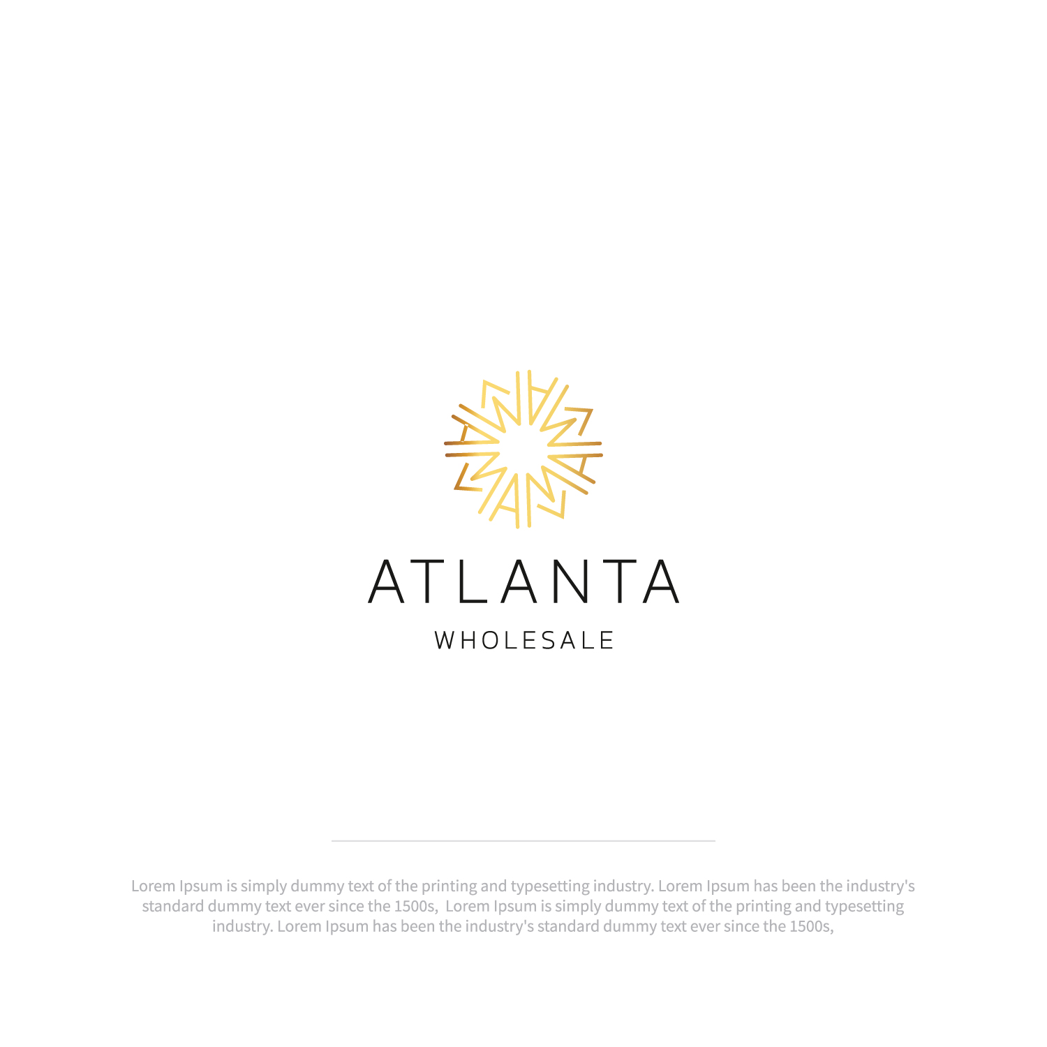 Diseño de Logo por Chandan Kumar para Atlanta Wholesale Co. | Diseño #21437031