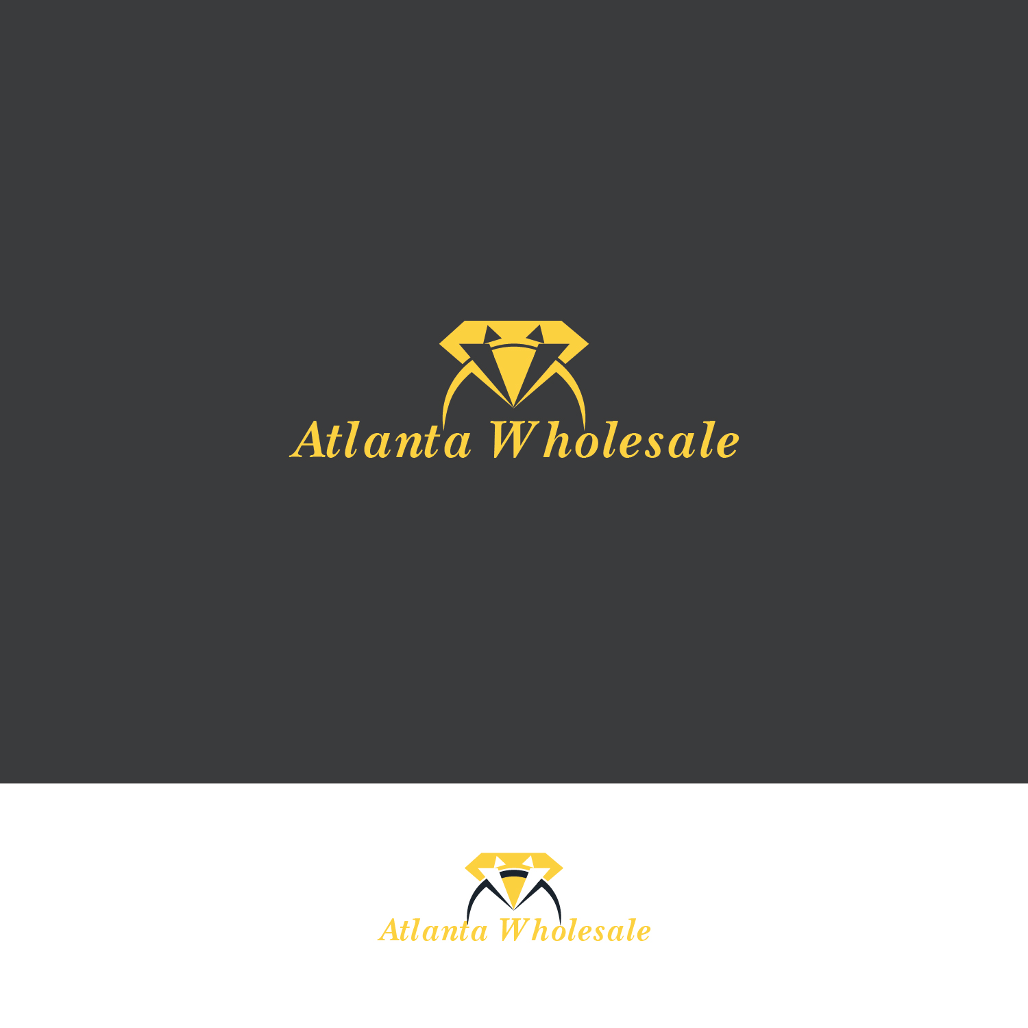 Logo Design by Maxo-Biz for Atlanta Wholesale Co. | Design #21389733