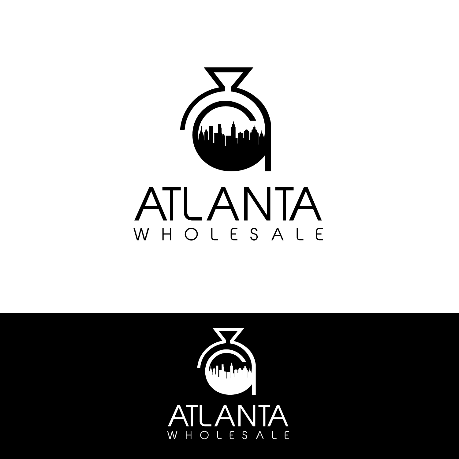 Logo-Design von k.l.s.chatterjee 2 für Atlanta Wholesale Co. | Design #21442202