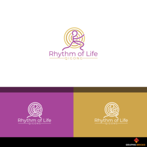 Rhythm of Life Qigong | Logo Design by Graphic Bricks