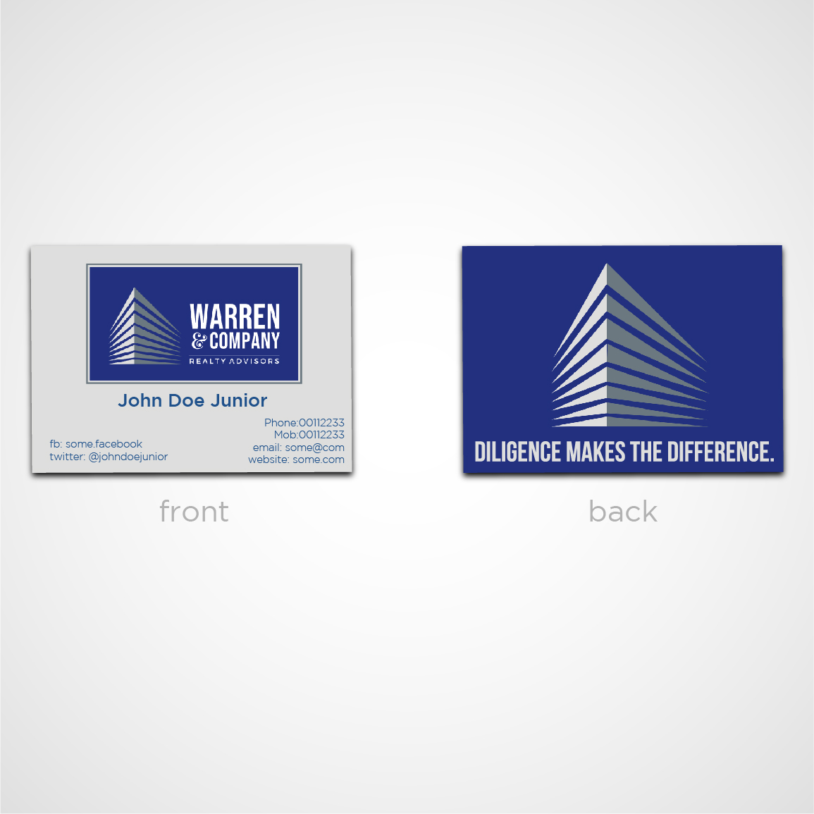 Business Card Design by Fanol Ademi for this project | Design #21391431