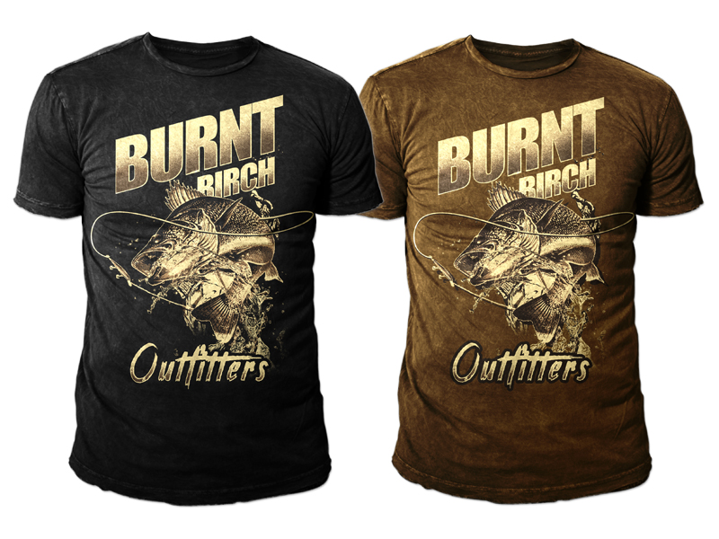 T-shirt Design by Bayu_susilo for Burnt Birch Outfitters  | Design #21414528