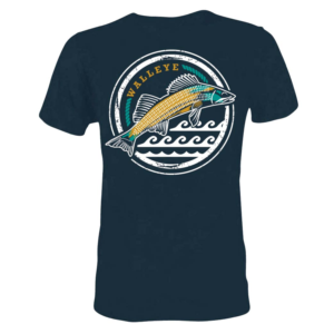 Burnt Birch Outfitters - Walleye shirt  | T-shirt Design by 75-R-P-Z