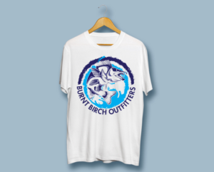 T-shirt Design by Vallerie L. for Burnt Birch Outfitters  | Design #21399560