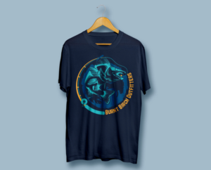 Burnt Birch Outfitters - Walleye shirt  | Diseño de Camiseta por Vallerie L.