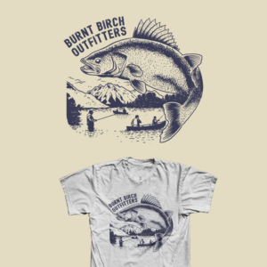 T-shirt Design by utsukushiitsumi for Burnt Birch Outfitters  | Design: #21424139