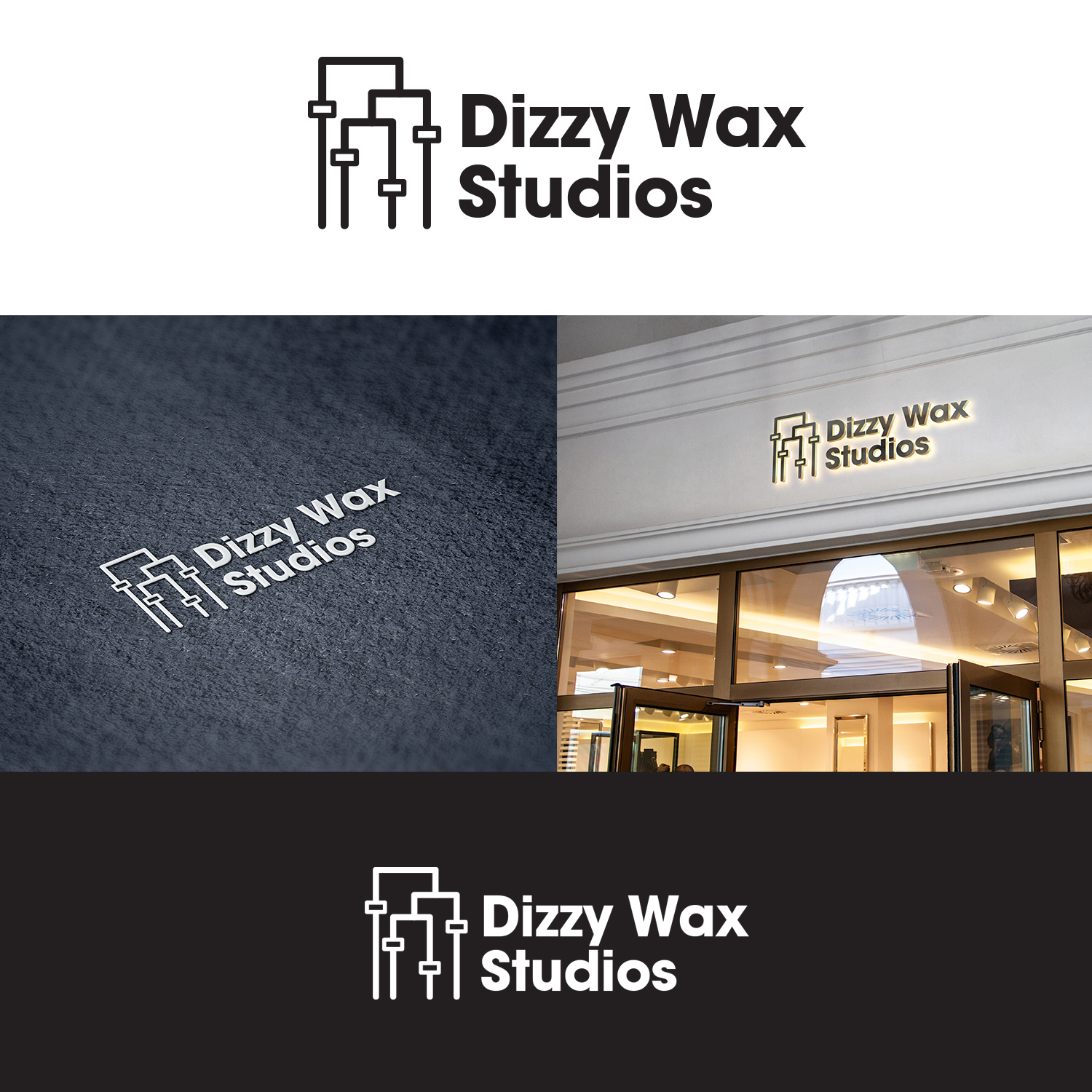 Logo Design by Maxo-Biz for Dizzy Wax Studios | Design #21387471