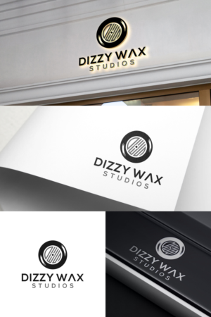 Dizzy Wax Studios | Logo Design by untung bertubi-tubi