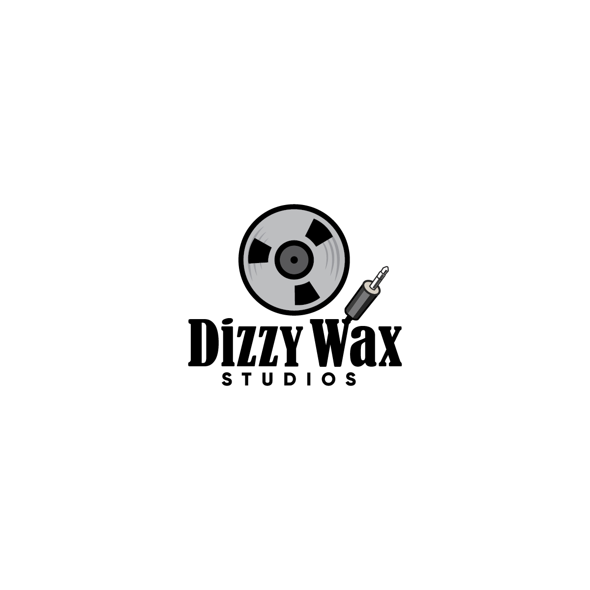 Logo Design by k.l.s.chatterjee 2 for Dizzy Wax Studios | Design #21394933